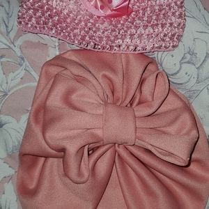 Baby girl's head covers
